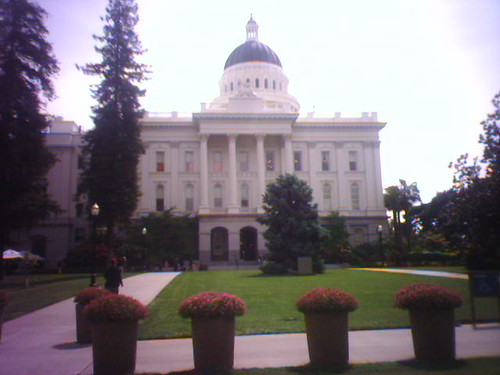 Another angle of the Capitol