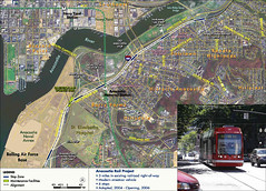 Transit map -- Anacostia, Washington, DC