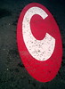 Red Oval Barrier