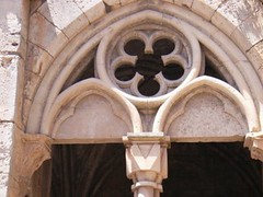Carved windows on the cloisters