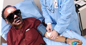 Jesse Jackson as a Blood Donor