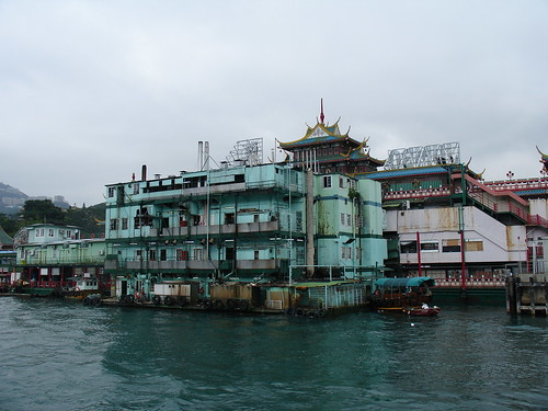 Back of Jumbo floating restaurant