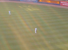 Andruw in the outfield