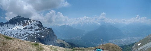 panoramic - Desert de Plate 3 Mt Blanc