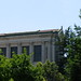 The almost absurdly monumental, Greek revival, Doe Library, as seen from Memorial Glade.
